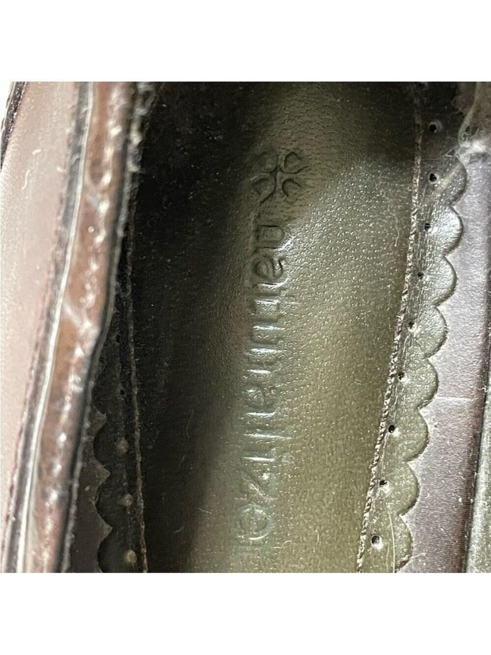 Naturalizer Brown Heels With Brass Buckle Size 7.5 - Picture 5 of 8